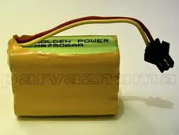 باتری 4.8 ولت گیرنده انواع رادیو کنترل