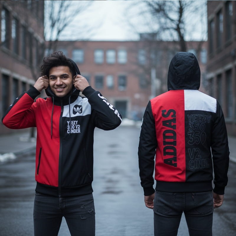 کاپشن مردانه مدل Adidas Yeezy (در 2 رنگبندی)