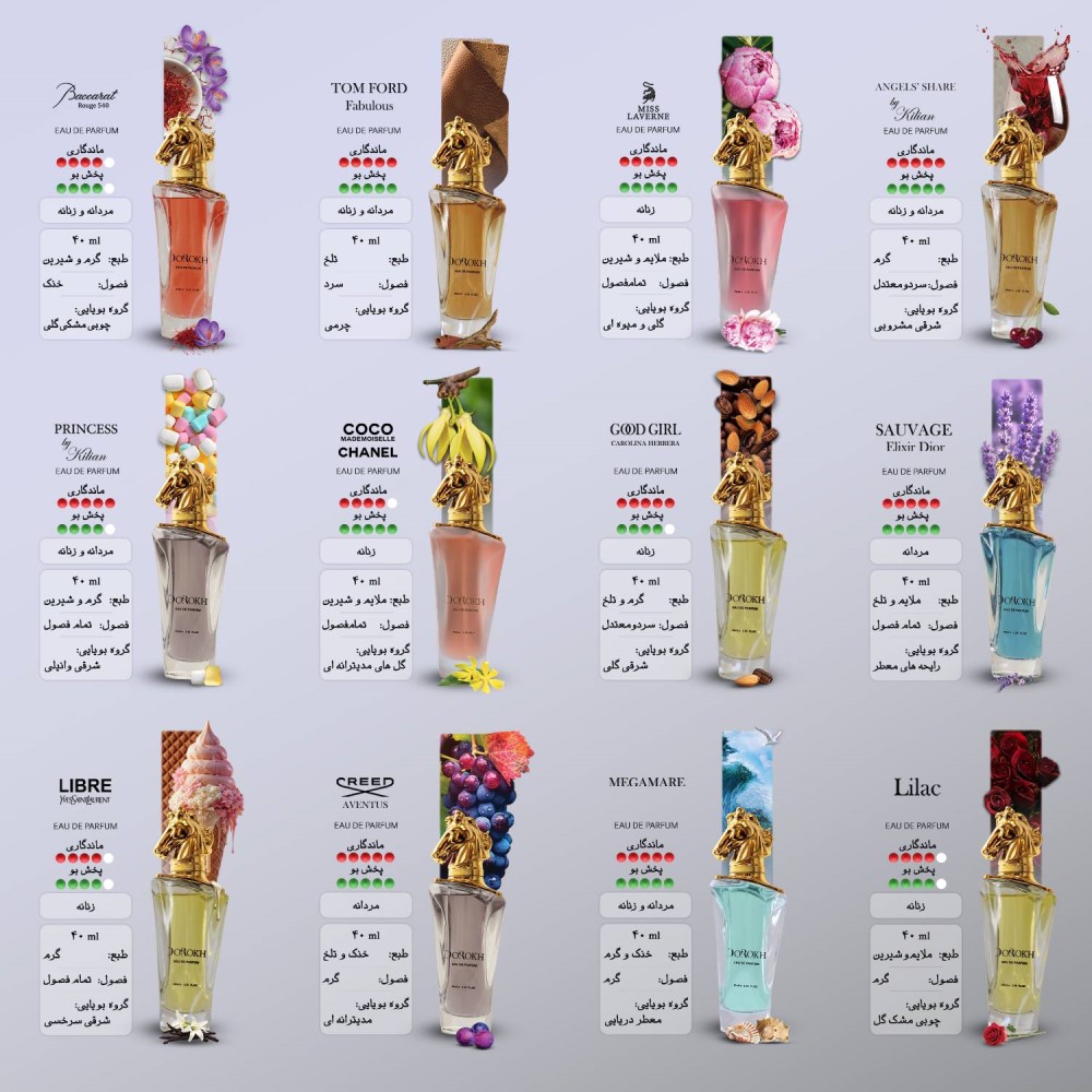 ادوپرفیوم یونیسکس دورخ مدل گودگرل Good Girl حجم 40 میلی لیتر | گارانتی اصالت و سلامت فیزیکی کالا