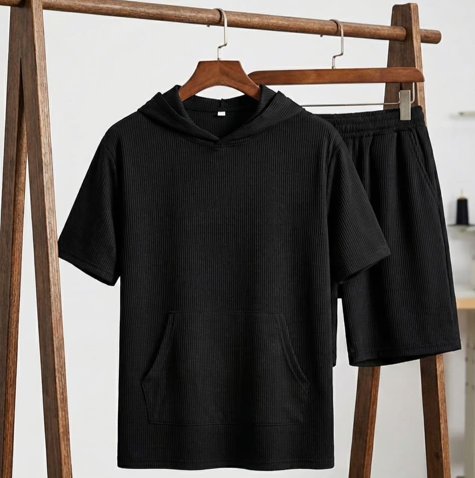 ست هودی و شلوارک مراکشی مردانه Morocco (در 2 رنگبندی)